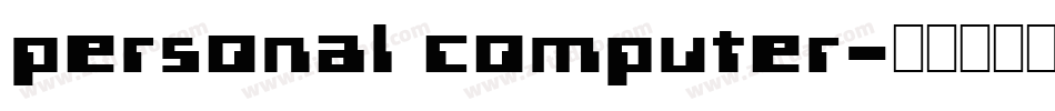 personal computer字体转换